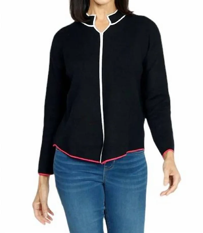 Low Prices Neru Collar Sweater In Black